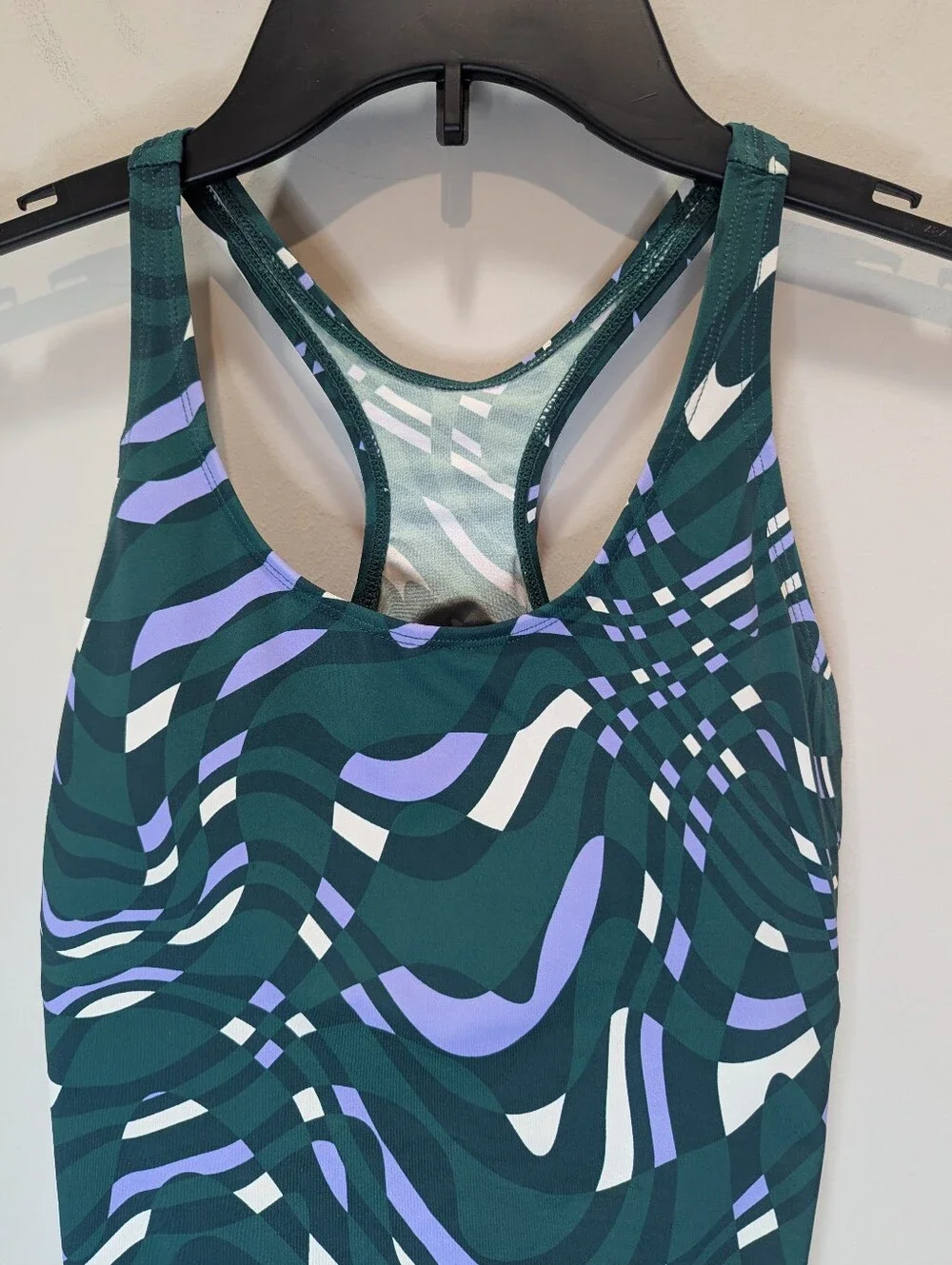 Kt By Knix Period Swim Sport One Piece Geometric Swimsuit Size M